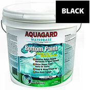 Aquaguard Waterbase Anti-Fouling Bottom Paint, 2 Gallons, Black