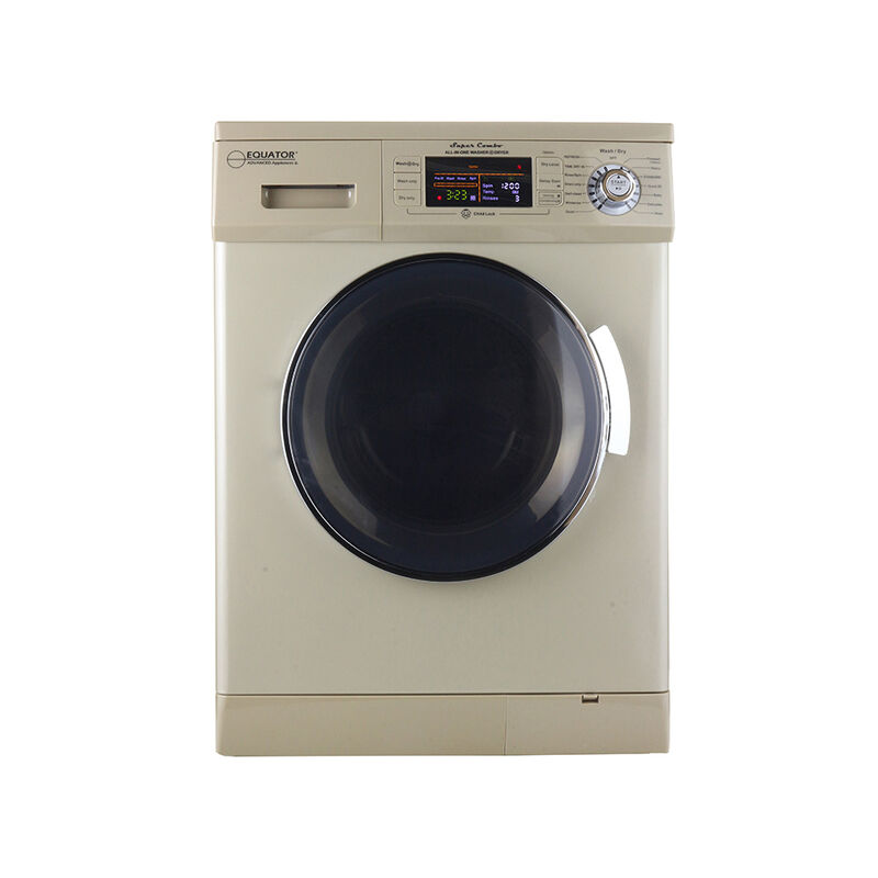 Equator Version 2 Pro All-in-One Washer Dryer, Vented/Ventless Dry, Winterize for RV Use, Champagne Gold image number 1