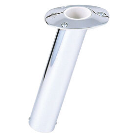 Lee's Stainless Flush Mount Rod Holder, Heavy, 15&deg;