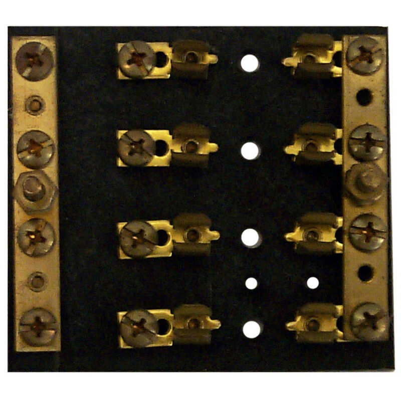 Sierra Hot Feed/Common Ground Fuse Block, 4 Gangs image number 1