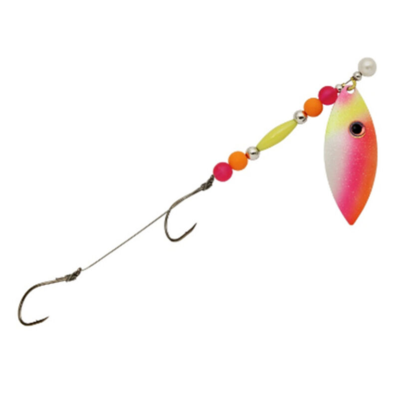 Three D Worm Harness Single Willow Blade image number 3