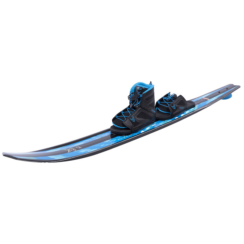 HO Freeride EVO Slalom Waterski With Free-Max Binding And Rear Toe Plate image number 2