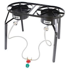 Bayou Classic&reg; Dual Burner Cooker extension legs, 10 psi