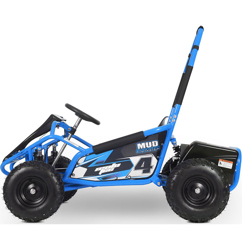 MotoTec Mud Monster 48V 1000W Kid's Electric Go Kart image number 2