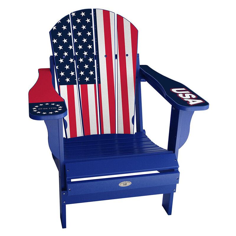 USA Flag Chair image number 1