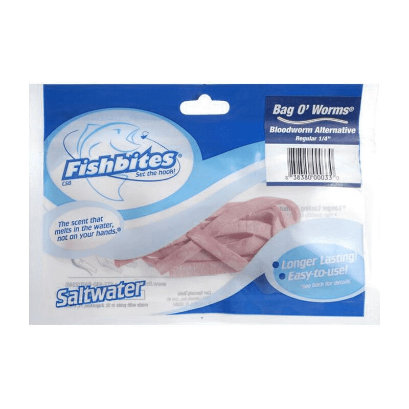 Fishbites Bag O'Worms Bloodworm Bait image number 1