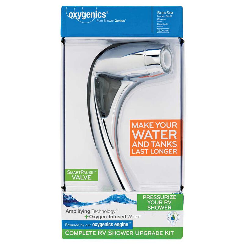 BodySpa RV Handheld Shower Kit, Chrome image number 6