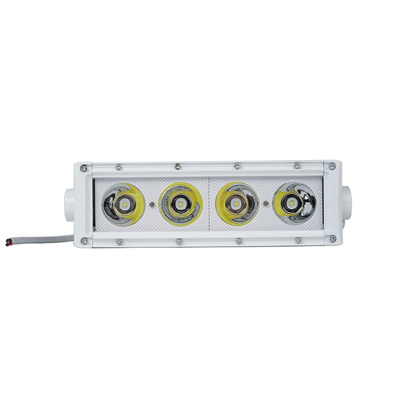 New - 10.5inch Marine Grade Single Row Straight Light Bar with 40-Watt 4 x 10W High Intensity OSRAM LEDs image number 3