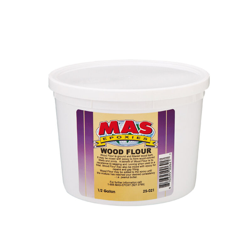MAS Epoxies Wood Flour, Half Gallon image number 1