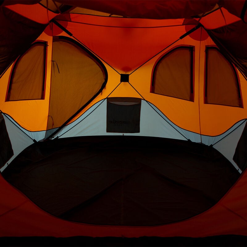 Gazelle Tents T8 Hub Tent, Sunset Orange image number 6