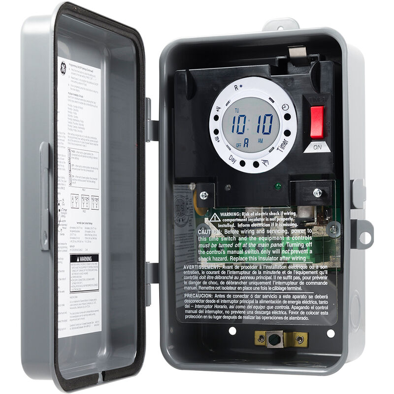 GE Heavy-Duty 7-Day Digital Time Switch image number 3