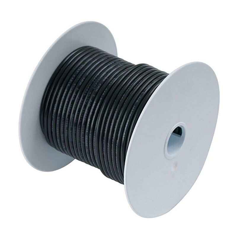 Ancor Black Tinned Copper Wire (16 AWG), 500' image number 1