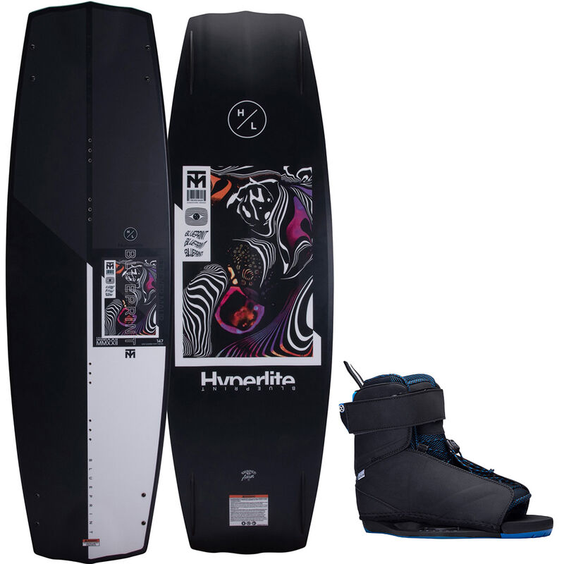 Hyperlite Blueprint Wakeboard with Session Bindings image number 1