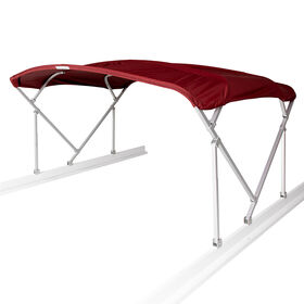 Taylor Made 8' X 8' Pontoon Bimini Top - Burgundy