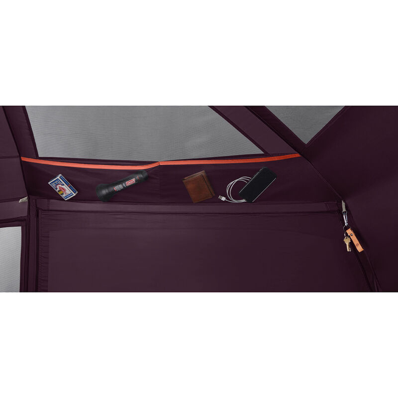 Coleman Skylodge 10-Person Camping Tent, Blackberry image number 3