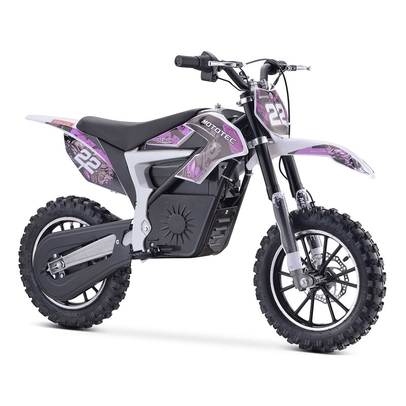 MotoTec 36V 500W Demon Lithium Electric Dirt Bike image number 13