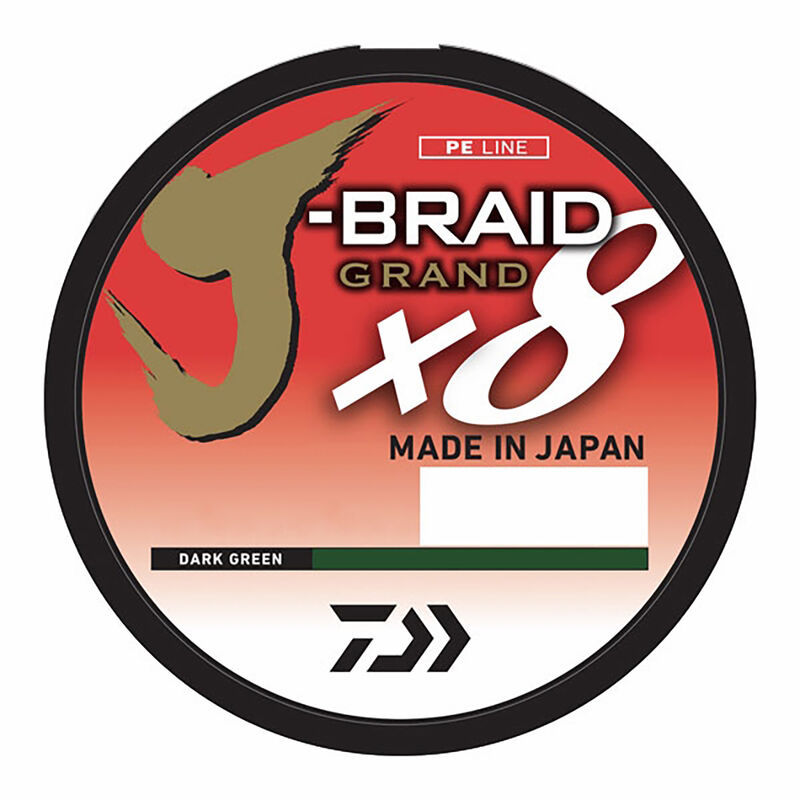 Daiwa J-Braid x8 Grand Braided Line image number 1