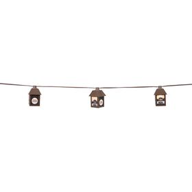 Metal Happy Camper Light Set, 10 Lights, 11' Cord