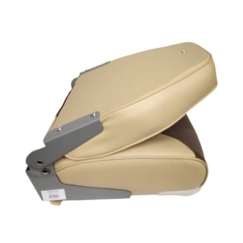 Horizon Manufacturing 21.5" Boat Seat High Back Fold Down -  Sand/Brown image number 2