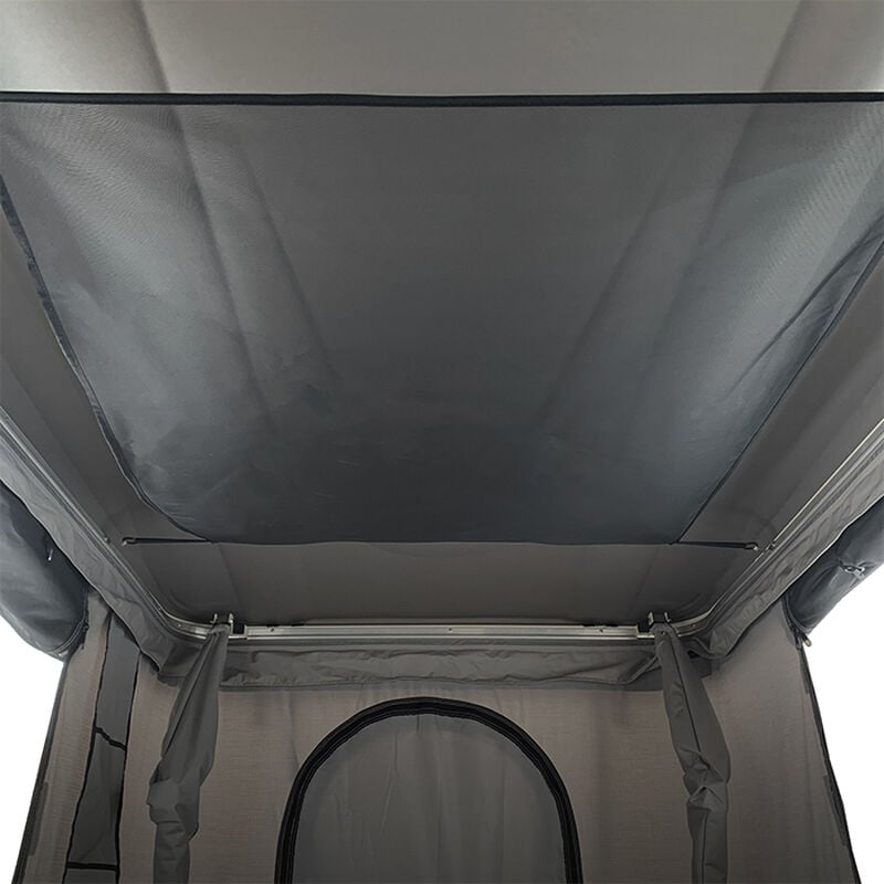 Trustmade Hard Shell Rooftop Tent, Black Shell / Beige Tent image number 4