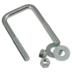 Smith Zinc-Plated U-Bolt, 4"L x 2-1/8"W