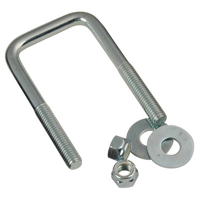 Smith Zinc-Plated U-Bolt, 4"L x 2-1/8"W
