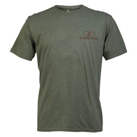 Mossy Oak Men's Short-Sleeve Tee - Heather City Green