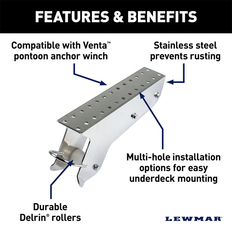 Lewmar Venta Pontoon Anchor Winch  Standard Kit image number 5
