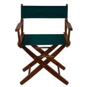 Extra-Wide Premium Director's Chair, 18", Hunter Green