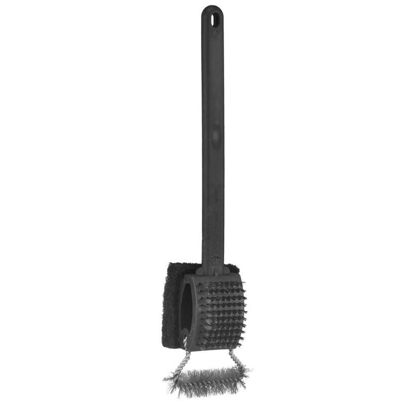 Mr. BBQ Deluxe Triple-Action Grill Brush image number 1