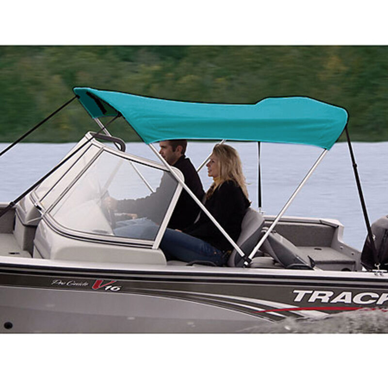 Shademate Sunbrella Stainless 2-Bow Bimini Top 5'6''L x 42''H 67''-72'' Wide image number 4