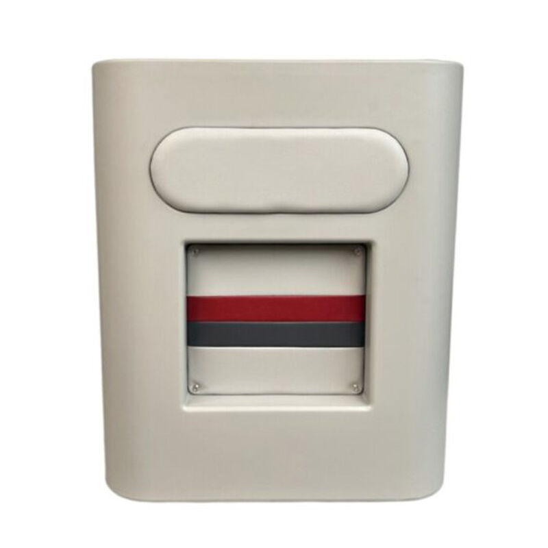 Horizon Manufacturing Premium Series Steering Console, Helm - Gray/Red/Charcoal image number 3