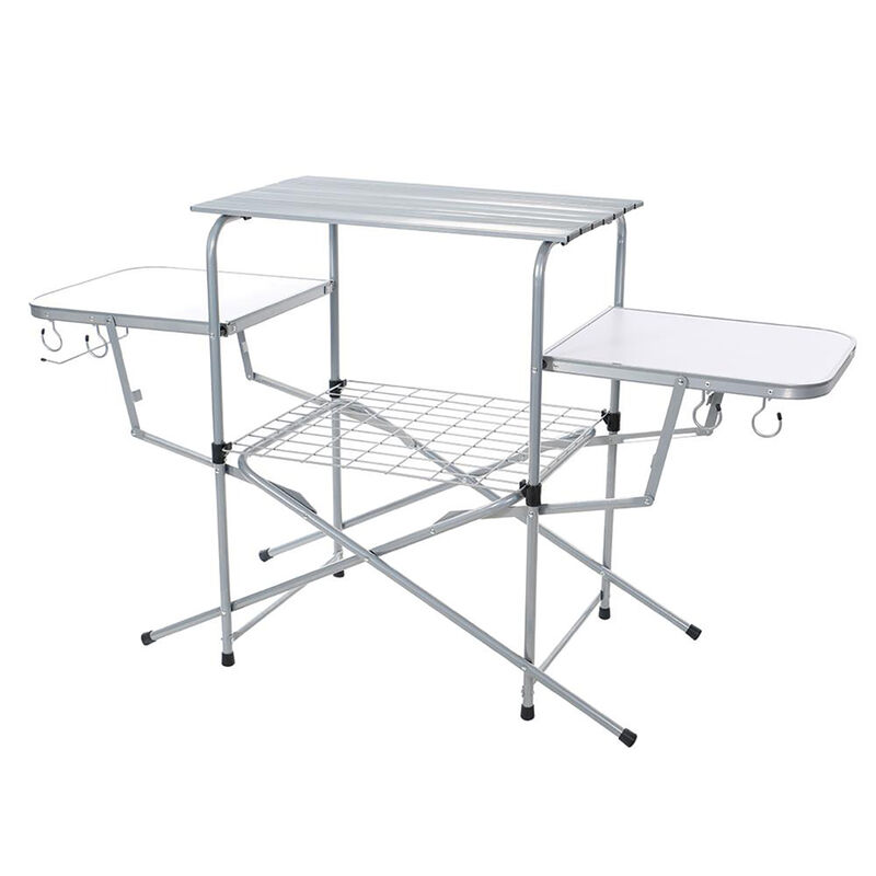 Folding Aluminum Grill Table image number 1