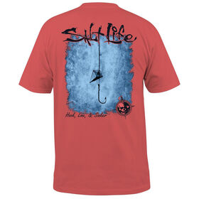 Salt Life Men's Hook Line & Sinker Short-Sleeve Pocket Tee