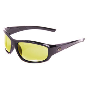 Strike King S11 Bristol Sunglasses - Shiny Black Frame with Cloud/Low-Light Lens