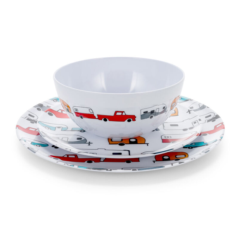 Life is Better at the Campsite RV Pattern Bowl  image number 6