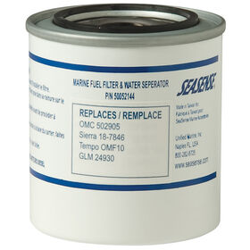 SeaSense Replacement Filter Canister Only,replaces OMC # 502905