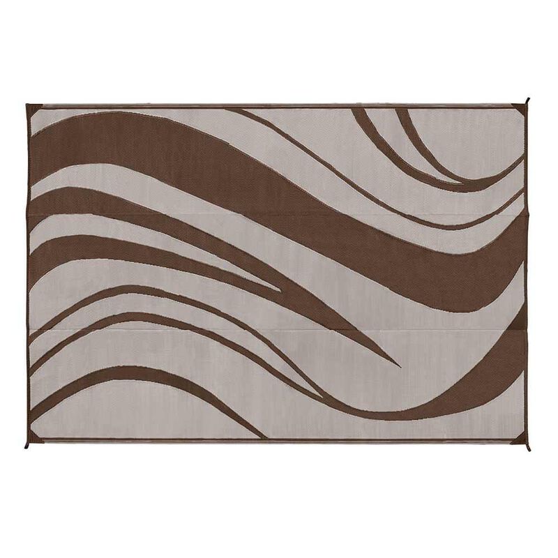 Reversible Wave Design Patio Mat image number 10