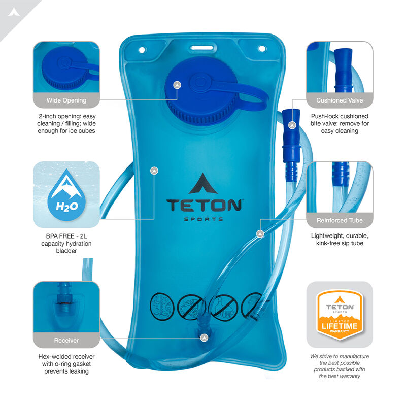 Teton Sports TrailRunner 2 Hydration Pack image number 7