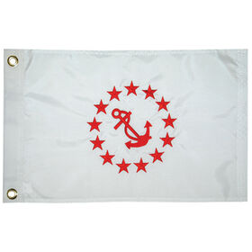 Nautical Officer Flag Rear Commodore, 12" x 18"