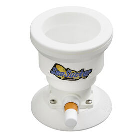 SeaSucker 1-Cup Holder, Horizontal Mount, White