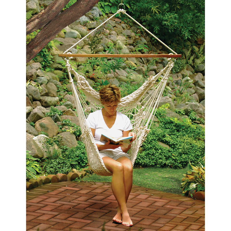 Algoma Cotton Rope Hanging Chair image number 2