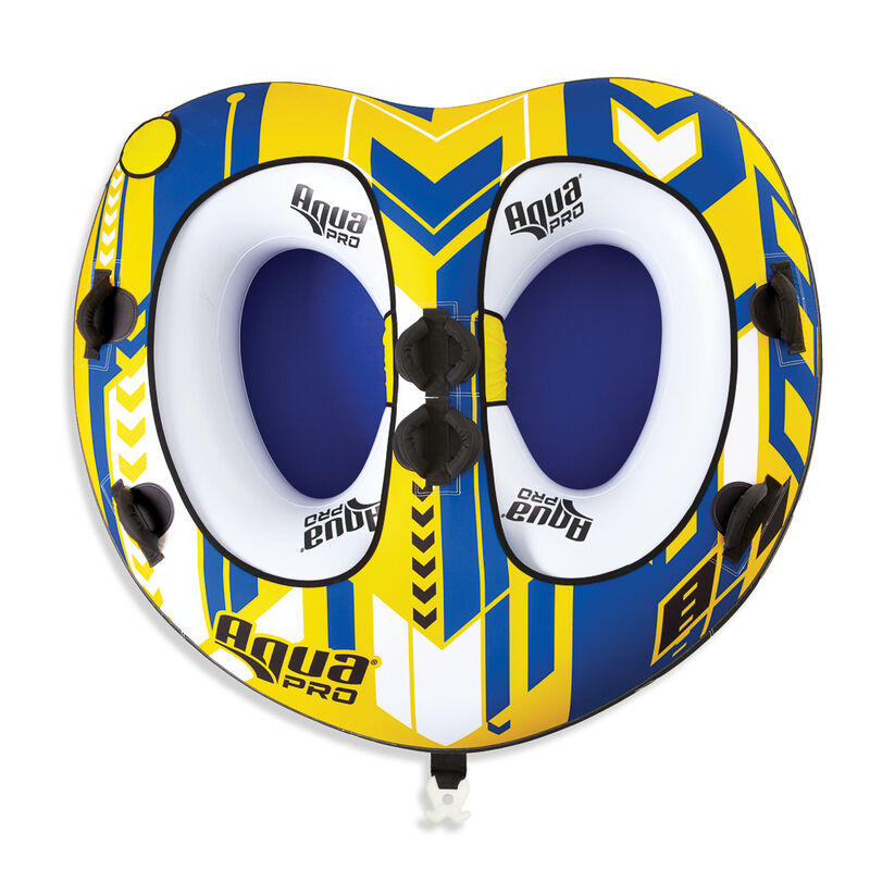 Aqua Pro 2-Rider Sit-In Towable Tube image number 1