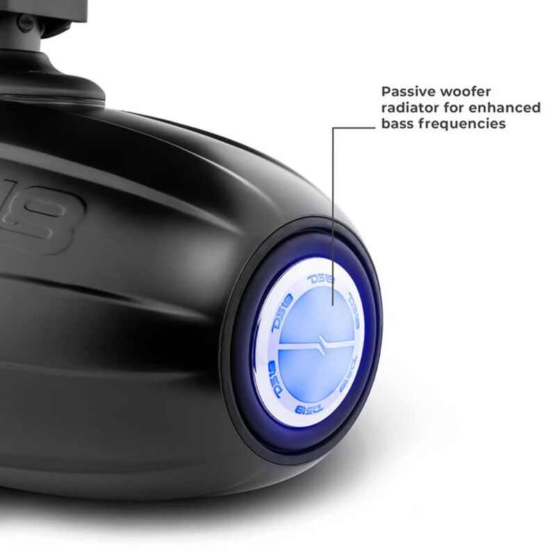 DS18 NXL-X10TPNEO 10" Marine Tower Speakers with RGB LED Lights, Pair image number 8