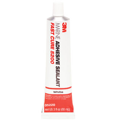 3M Marine Adhesive/Sealant Fast Cure 5200 3-oz. tube