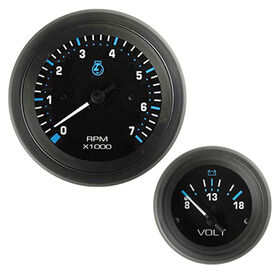 Sierra Eclipse 2nd Engine Outboard Gauge Set, Sierra Part #69725P