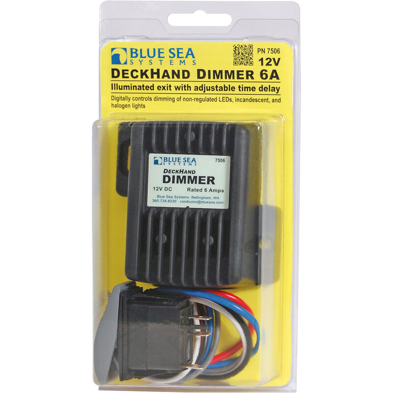Blue Sea Systems DeckHand Dimmer, 24V DC 12A image number 2