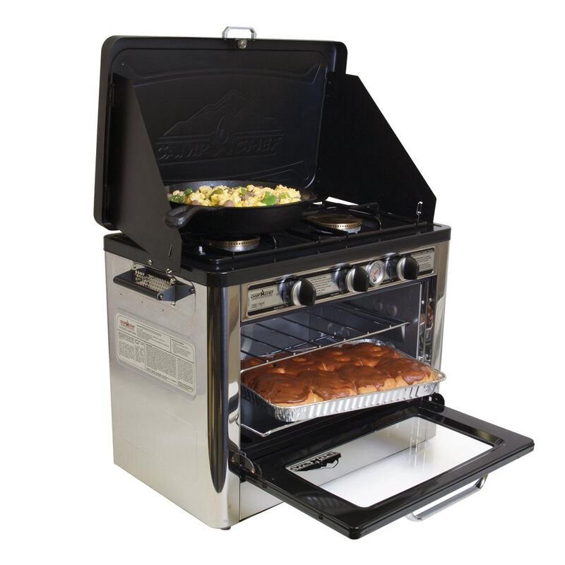 Camp Chef Outdoor Camping Oven and 2-Burner Stove image number 1