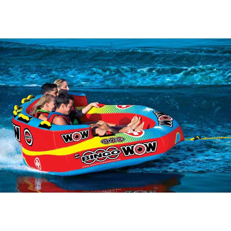 WOW Bingo 4-Person Towable Tube image number 4