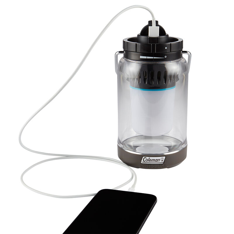 Coleman OneSource 600 Lumens LED Lantern & Rechargeable Lithium-Ion Battery image number 3